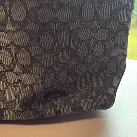 Coach grey Signature Tote - Picture 5 of 10